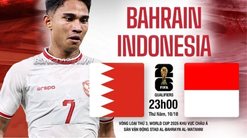 Nhận định Bahrain vs Indonesia (23h00 ngày 10/10): Xem mèo nào cắn mỉu nào 2 Nhận định Bahrain vs Indonesia (23h00 ngày 10/10): Xem mèo nào cắn mỉu nào