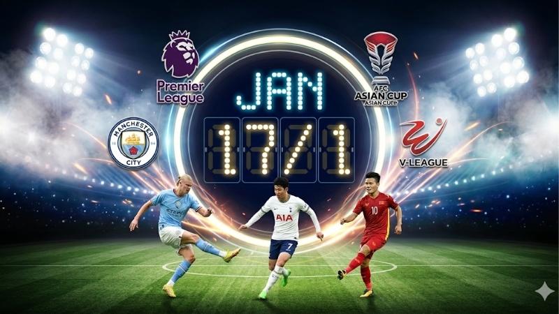 Lịch thi đấu bóng đá hôm nay 17/1 Đại tiệc sân cỏ cuồng nhiệt lich-thi-dau-bong-da-hom-nay-17-1-lich-thi-dau-hap-dan-trong-nuoc-va-quoc-te